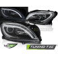 Fari Anteriori LED Nero per Mercedes-Benz M-class W166 2011-2015 (Cod. TT-LPMED5)