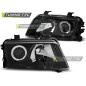 Fari Anteriori Nero per Audi A4 11/1994-12/1998 (Cod. TT-LPAU56)