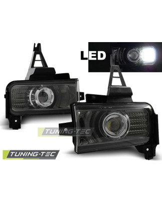 Fanali Posteriori LED Nero per Toyota Land Cruiser Fj200 2007-2012 (Cod. TT-HATO01)