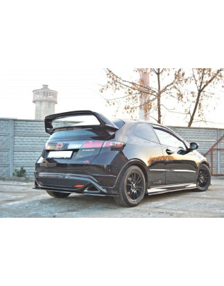 Spoiler Cap Honda Civic VIII Type-R Mugen (Cod. M-HO-CI-8-TYPE-R-MU-CAP1G)