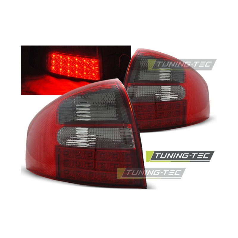 Fanali Posteriori LED Rosso Fumé per Audi A6 05/1997-05/2004 (Cod. TT-LDAU78) Fanali Posteriori LED Rosso Fumé per Audi A6 05/1997-05/2004 (Cod. TT-LDAU78)