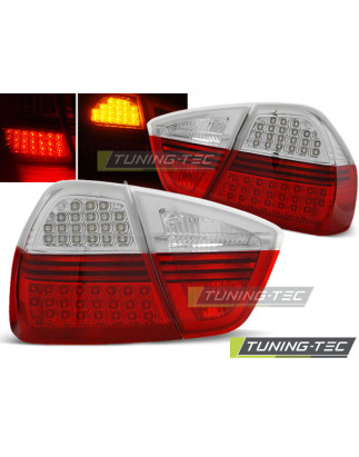 Fanali Posteriori LED Rosso/bianco per BMW Serie 3 E90 03/2005-08/2008 (Cod. TT-LDBM67)