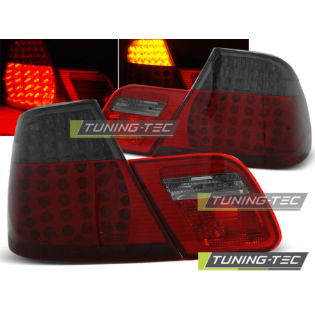 Fanali Posteriori LED Rosso Fumé per BMW E46 04/1999-03/2003 (Cod. TT-LDBM70)
