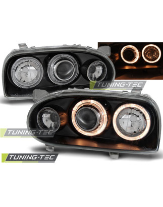 Fari Anteriori Angel Eyes per Volkswagen Golf 3 09/1991-08/1997 (Cod. TT-LPVW48)