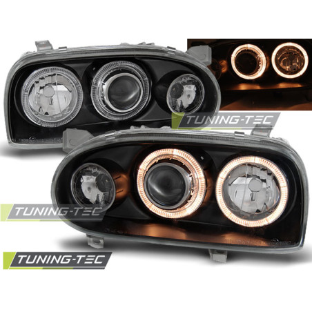 Fari Anteriori Angel Eyes per Volkswagen Golf 3 09/1991-08/1997 (Cod. TT-LPVW48)