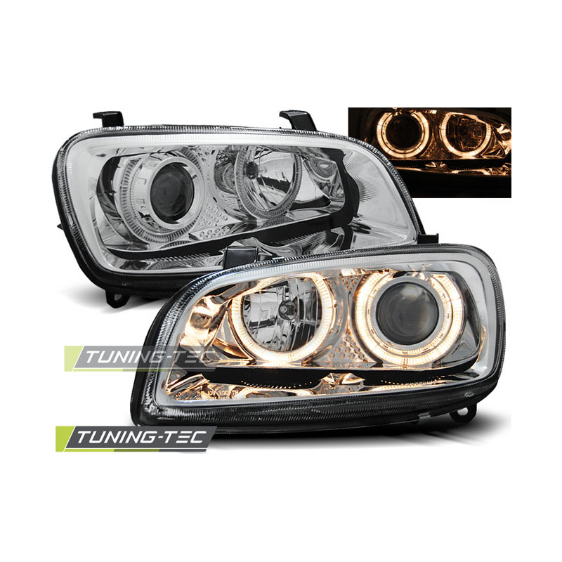 Fari Anteriori Angel Eyes per Toyota Rav4 06/1994-06/2000 (Cod. TT-LPTO11)