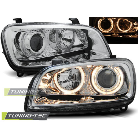 Fari Anteriori Angel Eyes per Toyota Rav4 06/1994-06/2000 (Cod. TT-LPTO11)