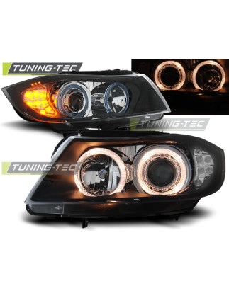 Fari Anteriori Angel Eyes per BMW E90/E91 03/2005-08/2008 (Cod. TT-LPBM90)