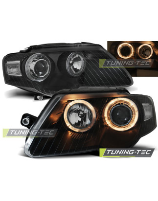 Fari Anteriori Angel Eyes per Volkswagen Passat B6 3C 03/2005-2010 (Cod. TT-LPVWC6)