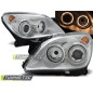 Fari Anteriori Angel Eyes per Opel Astra H 03/2004-2009 (Cod. TT-LPOP71)