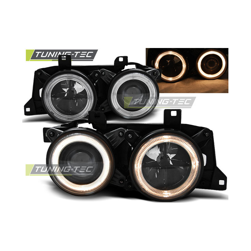 Fari Anteriori Angel Eyes per BMW E32/E34 (Cod. TT-LPBM60)