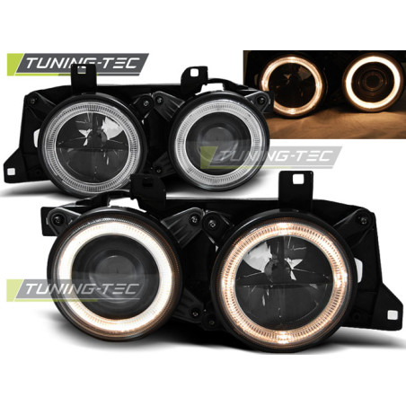 Fari Anteriori Angel Eyes per BMW E32/E34 (Cod. TT-LPBM60)