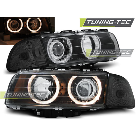 Fari Anteriori Angel Eyes per BMW E38 06/1994-08/1998 (Cod. TT-LPBM24)