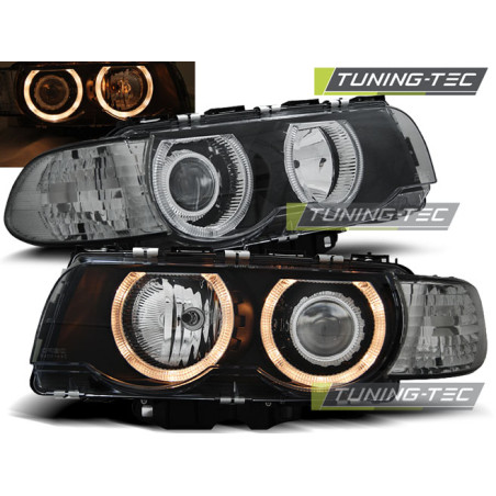 Fari Anteriori Angel Eyes per BMW E38 09/1998-07/2001 (Cod. TT-LPBM26)