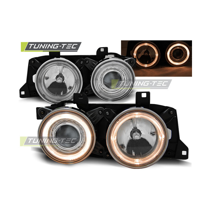Fari Anteriori Angel Eyes per BMW E32/E34 (Cod. TT-LPBM10)