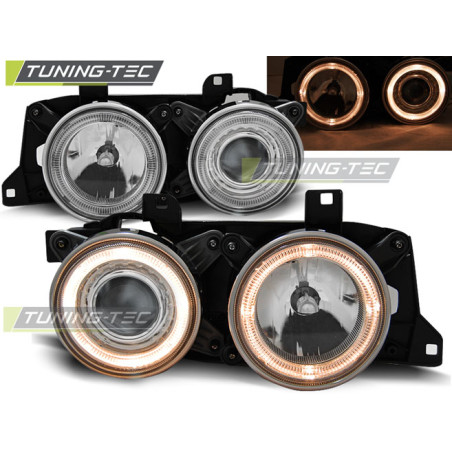 Fari Anteriori Angel Eyes per BMW E32/E34 (Cod. TT-LPBM10)