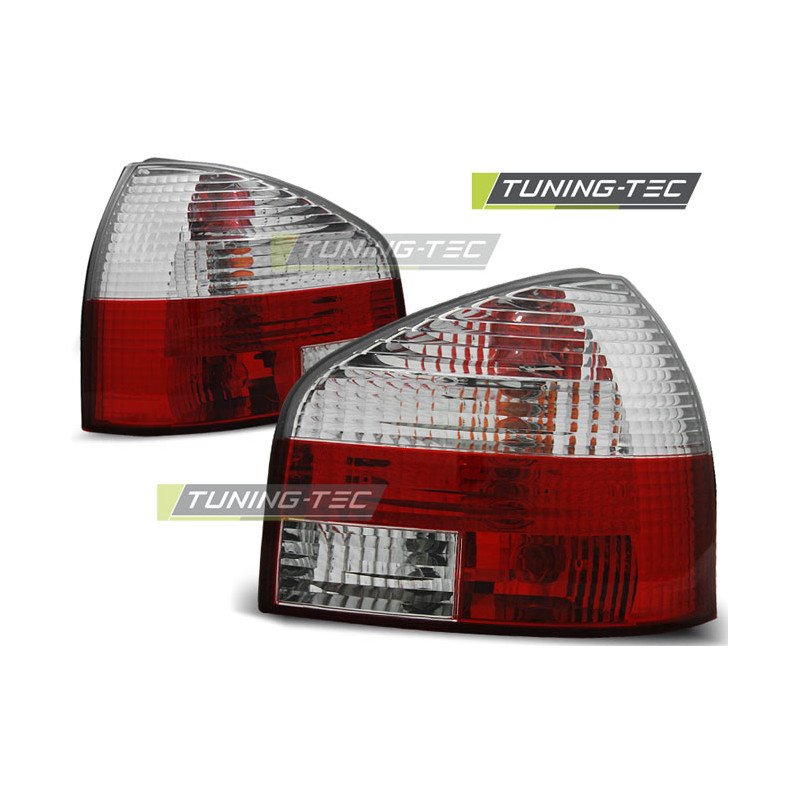Fanali Posteriori Rosso/bianco per Audi A3 8L 08/1996-08/2000 (Cod. TT-LTAU02)