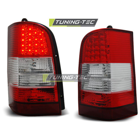 Fanali Posteriori LED Rosso/bianco per Mercedes-Benz Vito V-klasa W638 1996-2003 (Cod. TT-LDME32)