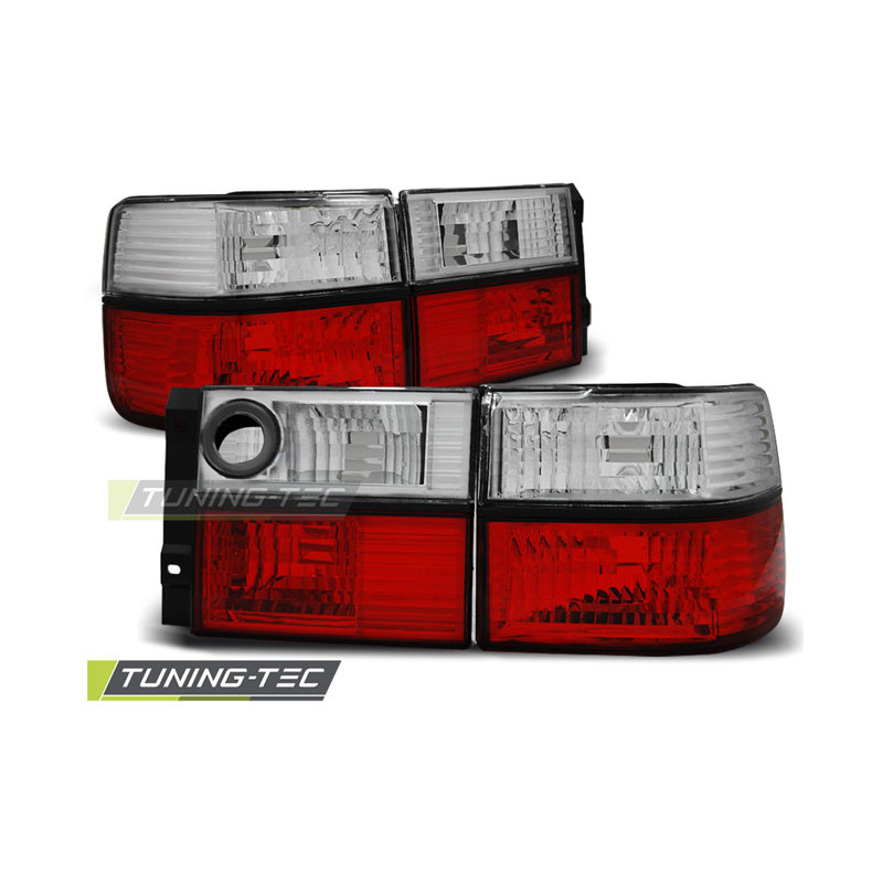 Fanali Posteriori Rosso/bianco per Volkswagen Vento 01/1992-09/1998 (Cod. TT-LTVW44)