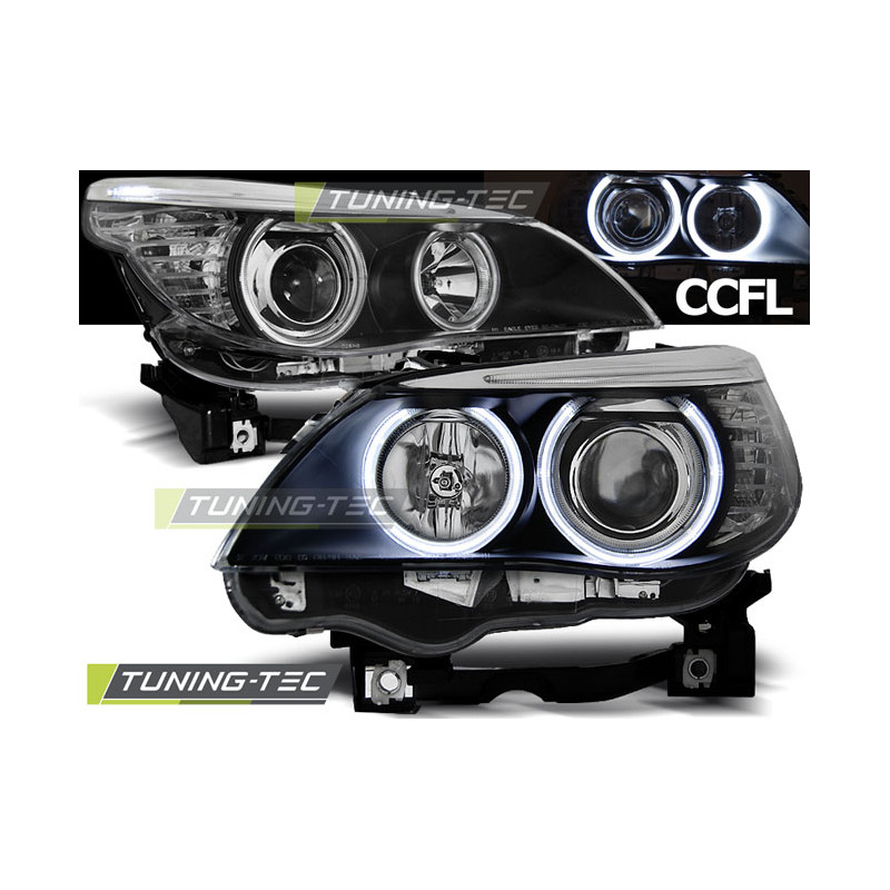 Fari Anteriori Angel Eyes per BMW E60/E61 2003-2007 (Cod. TT-LPBM64)