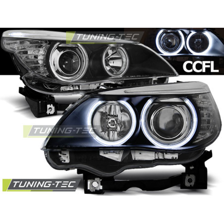 Fari Anteriori Angel Eyes per BMW E60/E61 2003-2007 (Cod. TT-LPBM64)