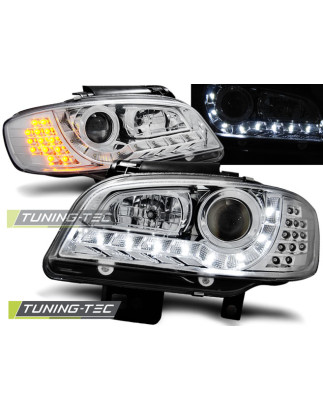 Fari Anteriori Luci Diurne Cromato per Seat Ibiza/cordoba 09/1999-03/2002 (Cod. TT-LPSE21)
