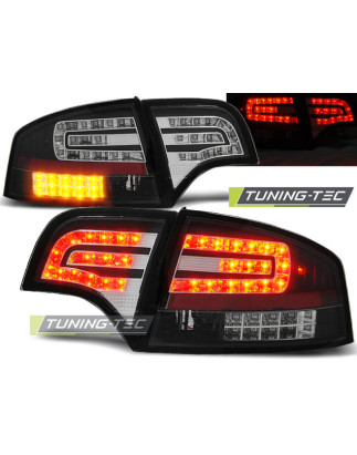 Fanali Posteriori LED Nero per Audi A4 B7 11/2004-03/2008 (Cod. TT-LDAU71)