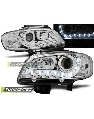 Fari Anteriori Luci Diurne Cromato per Seat Ibiza/cordoba 09/1999-03/2002 (Cod. TT-LPSE19)