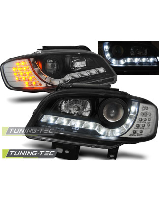 Fari Anteriori Luci Diurne Nero per Seat Ibiza/cordoba 09/1999-03/2002 (Cod. TT-LPSE22)