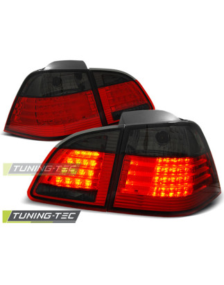 Fanali Posteriori LED Rosso Fumé per BMW Serie 5 E61 2004-03/2007 (Cod. TT-LDBM34)