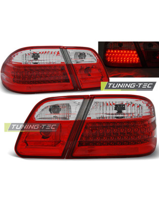 Fanali Posteriori LED Rosso/bianco per Mercedes-Benz W210 1995-03/2002 (Cod. TT-LDME28)