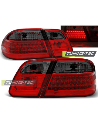 Fanali Posteriori LED Rosso Fumé per Mercedes-Benz W210 1995-03/2002 (Cod. TT-LDME29)