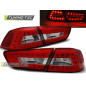Fanali Posteriori LED Rosso/bianco per Mitsubishi Lancer 8 2008-2011 (Cod. TT-LDMI04)