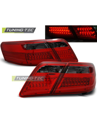Fanali Posteriori LED Rosso Fumé per Toyota Camry 6 Xv40 2006-2009 (Cod. TT-LDTO05)
