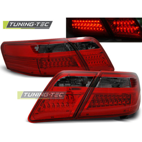 Fanali Posteriori LED Rosso Fumé per Toyota Camry 6 Xv40 2006-2009 (Cod. TT-LDTO05)