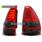 Fanali Posteriori LED Rosso Fumé per Toyota Land Cruiser 120 2003-2009 (Cod. TT-LDTO08)