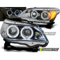 Fari Anteriori Angel Eyes per BMW E60/E61 2003-2007 (Cod. TT-LPBM93)