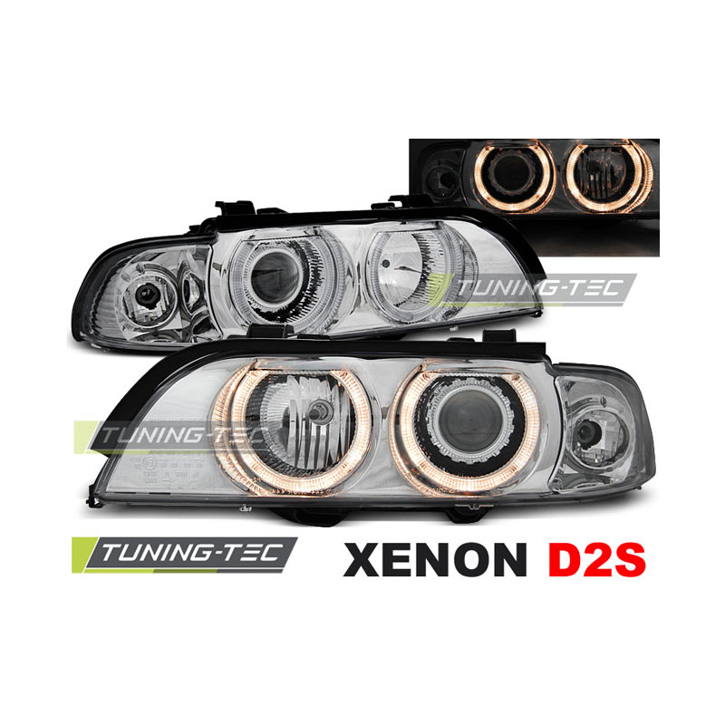 Fari Anteriori Angel Eyes per BMW E39 09/1995-06/2003 (Cod. TT-LPBM91) Fari Anteriori Angel Eyes per BMW E39 09/1995-06/2003 (Cod. TT-LPBM91)