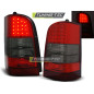 Fanali Posteriori LED Rosso Fumé per Mercedes-Benz Vito V-klasa W638 1996-2003 (Cod. TT-LDME33)
