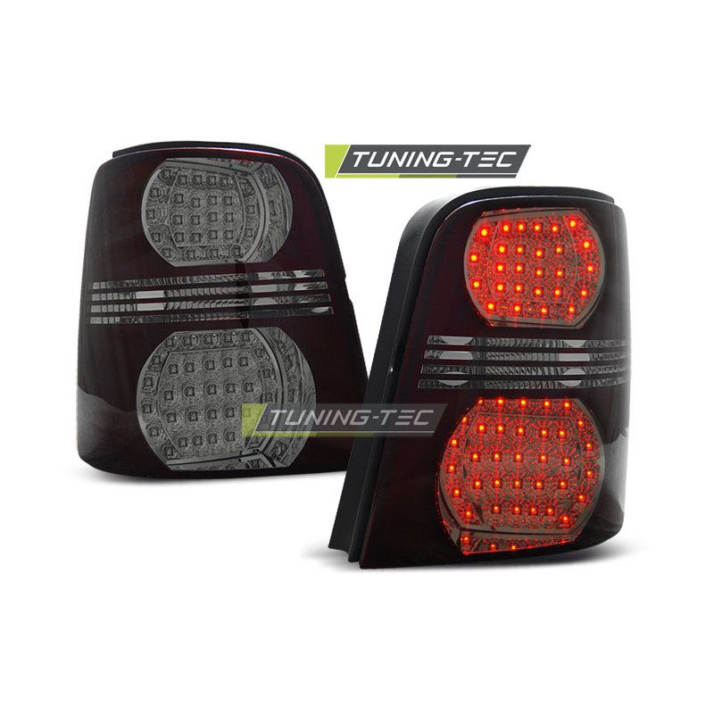 Fanali Posteriori LED Rosso Fumé per Volkswagen Touran 02/2003-2010 (Cod. TT-LDVW48)