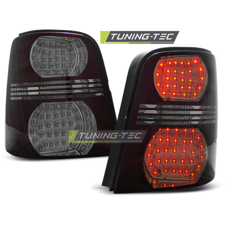 Fanali Posteriori LED Rosso Fumé per Volkswagen Touran 02/2003-2010 (Cod. TT-LDVW48)