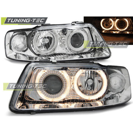 Fari Anteriori Angel Eyes per Audi A3 09/2000-05/2003 (Cod. TT-LPAU21)
