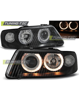 Fari Anteriori Angel Eyes per Audi A3 2000-2003 (Cod. TT-LPAU22)