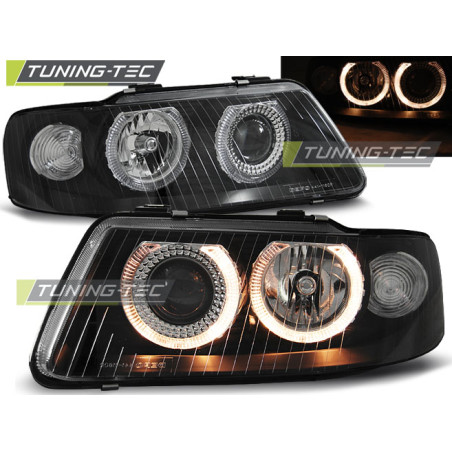Fari Anteriori Angel Eyes per Audi A3 2000-2003 (Cod. TT-LPAU22)