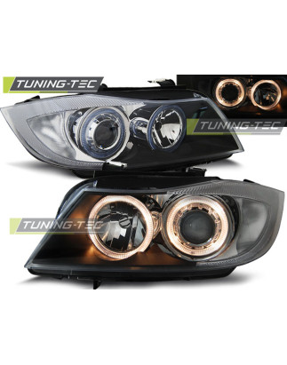 Fari Anteriori Angel Eyes per BMW E90/E91 03/2005-08/2008 (Cod. TT-LPBM89)