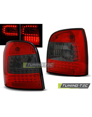 Fanali Posteriori LED Rosso Fumé per Audi A4 Avant 1994-2001 (Cod. TT-LDAU94)