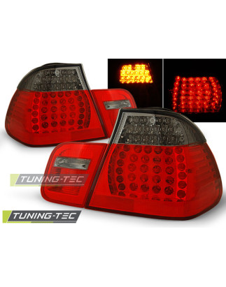 Fanali Posteriori LED Rosso Fumé per BMW E46 09/2001-03/2005 (Cod. TT-LDBM79)