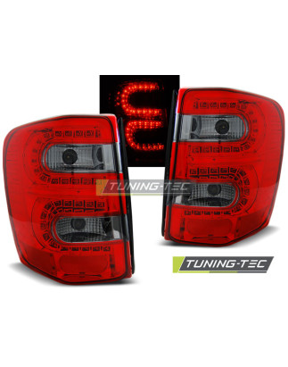Fanali Posteriori LED Rosso Fumé per Chrysler Jeep Grand Cherokee 1999-05/2005 (Cod. TT-LDCH09)