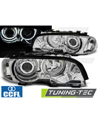 Fari Anteriori Angel Eyes per BMW E46 04/1999-03/2003 (Cod. TT-LPBMB6)