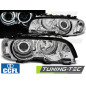 Fari Anteriori Angel Eyes per BMW E46 04/1999-03/2003 (Cod. TT-LPBMB6)